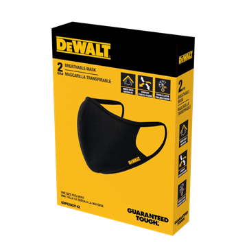 DEWALT 2-Pack Breatherable Mask